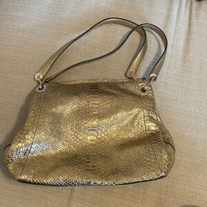 Michael Kors Snake Shoulder Tote